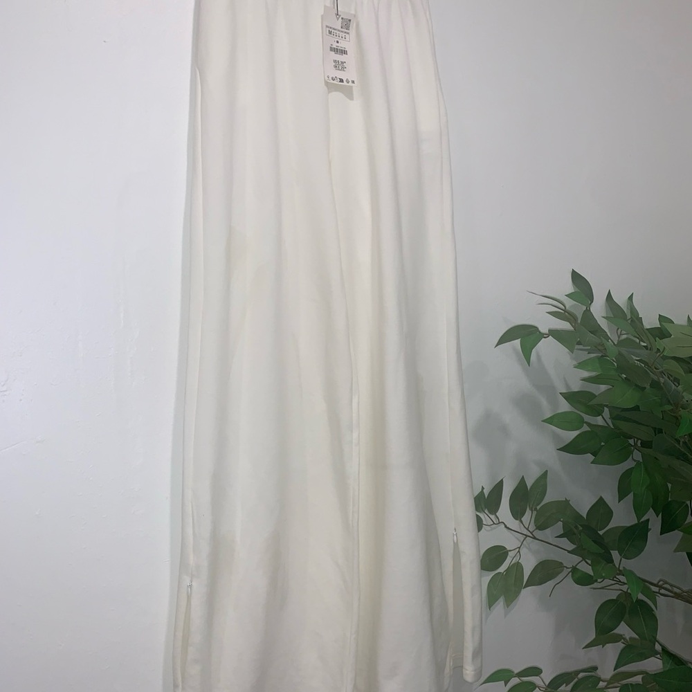 Zara Cream Maxi Slip Jumpsuit for Brides